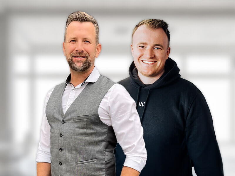 Die beiden Ansprechpartner Chris und Robin von Active Fitness & Health Club in Bad Laasphe